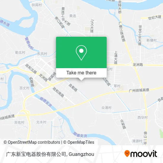 广东新宝电器股份有限公司 map