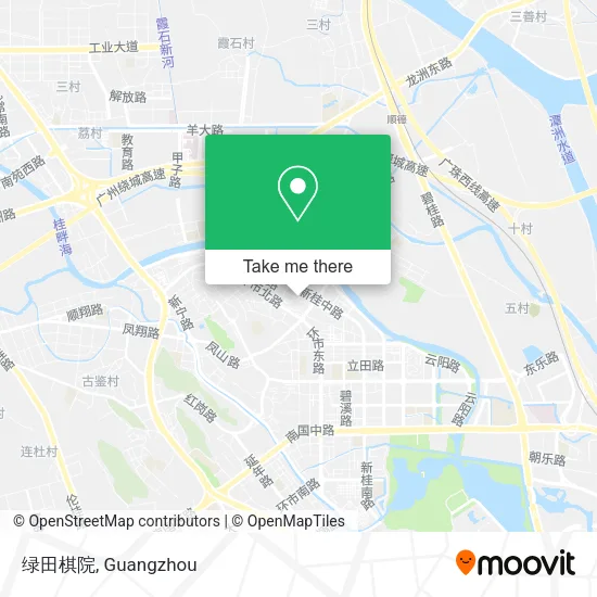 绿田棋院 map