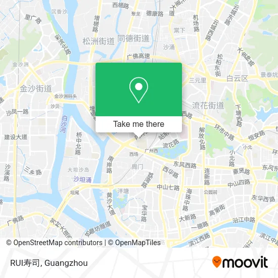 RUI寿司 map
