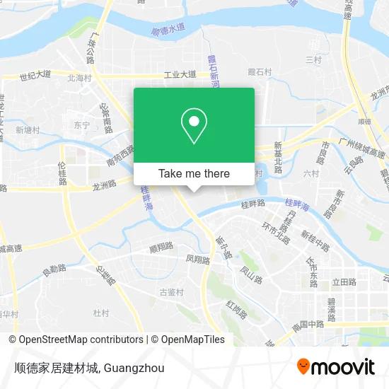 顺德家居建材城 map