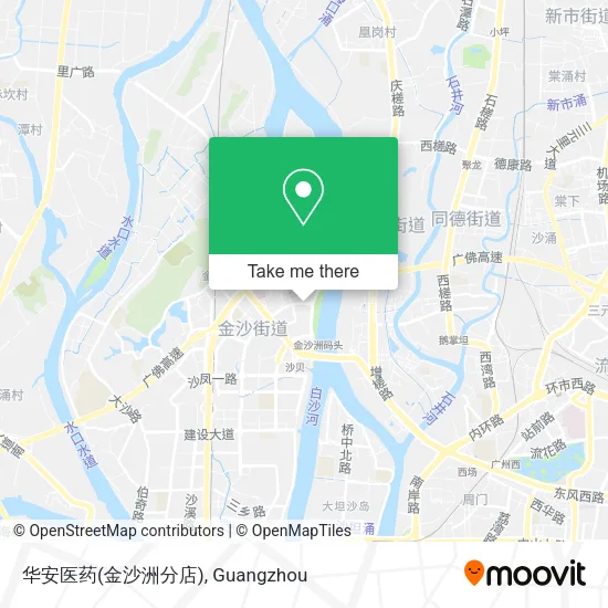 华安医药(金沙洲分店) map