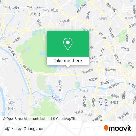 建业五金 map