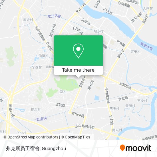 弗克斯员工宿舍 map