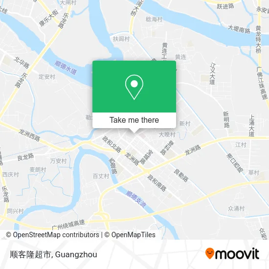 顺客隆超市 map