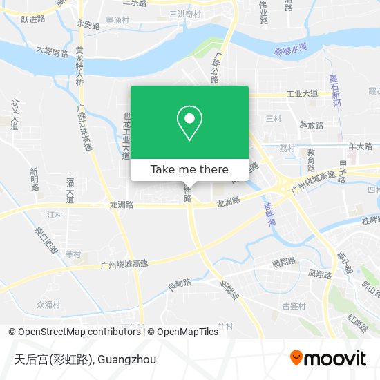 天后宫(彩虹路) map