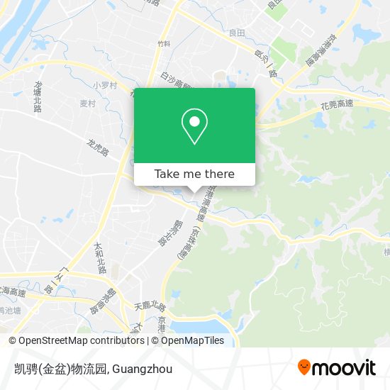 凯骋(金盆)物流园 map