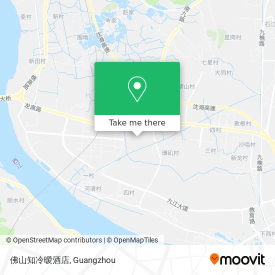 佛山知冷暧酒店 map