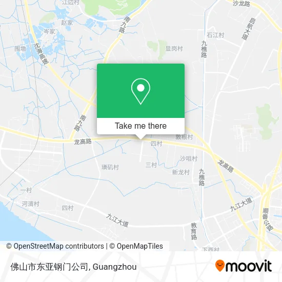 佛山市东亚钢门公司 map