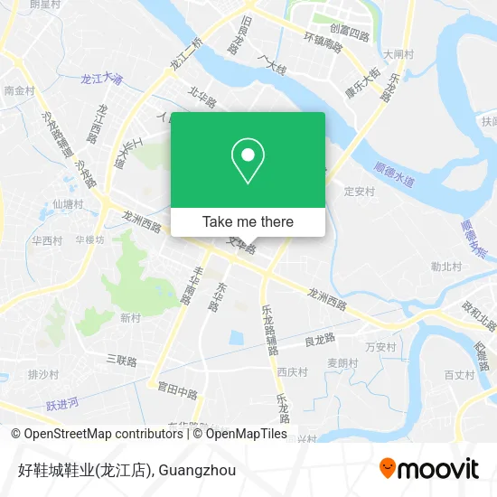 好鞋城鞋业(龙江店) map