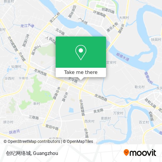 创纪网络城 map