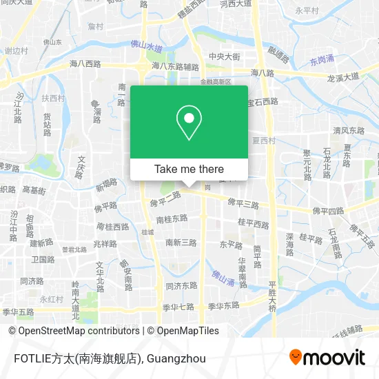 FOTLIE方太(南海旗舰店) map