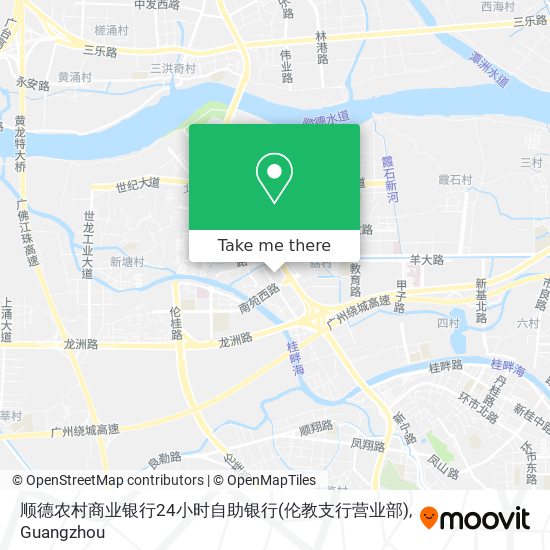 顺德农村商业银行24小时自助银行(伦教支行营业部) map