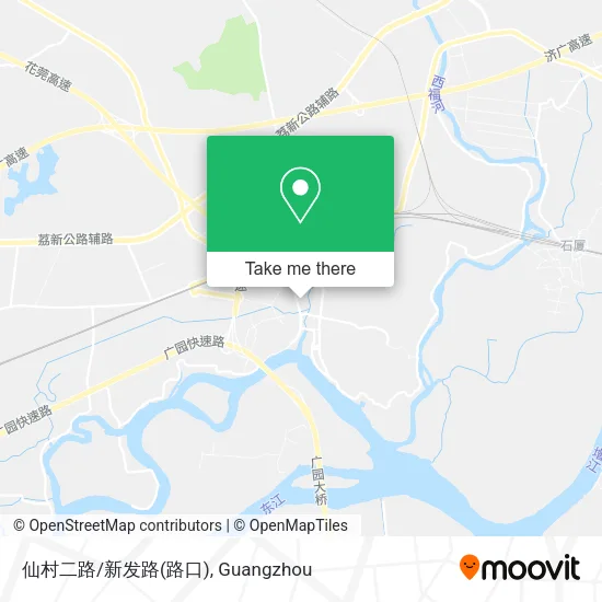 仙村二路/新发路(路口) map