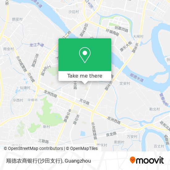 顺德农商银行(沙田支行) map