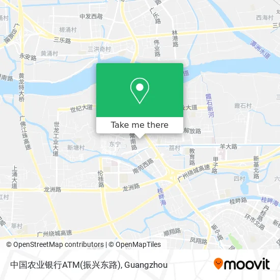 中国农业银行ATM(振兴东路) map