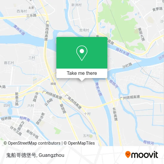 鬼船哥德堡号 map