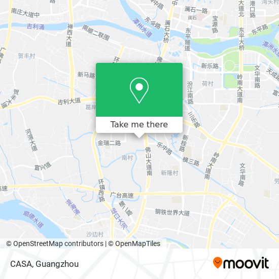 CASA map