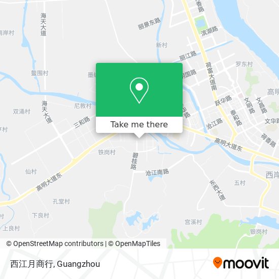 西江月商行 map