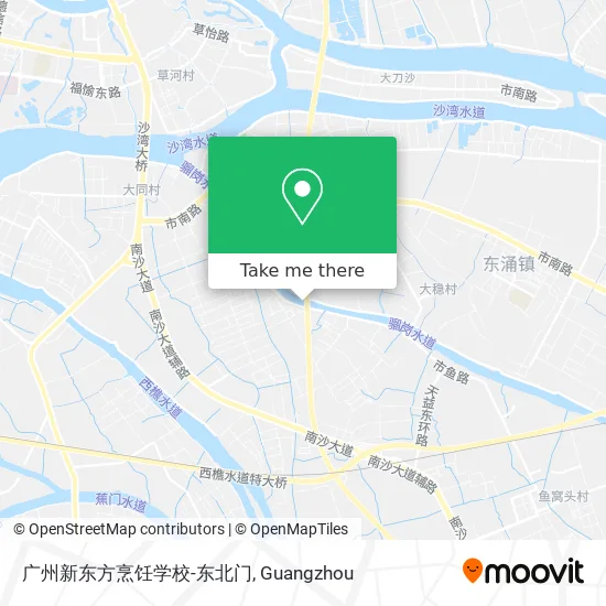 广州新东方烹饪学校-东北门 map