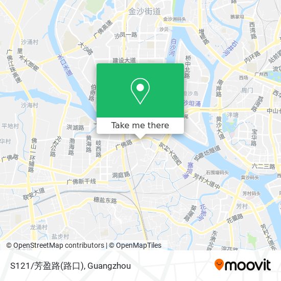 S121/芳盈路(路口) map