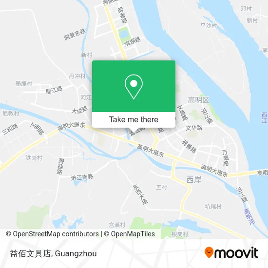 益佰文具店 map