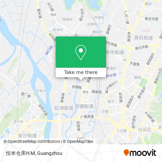 恒米仓库H.M map
