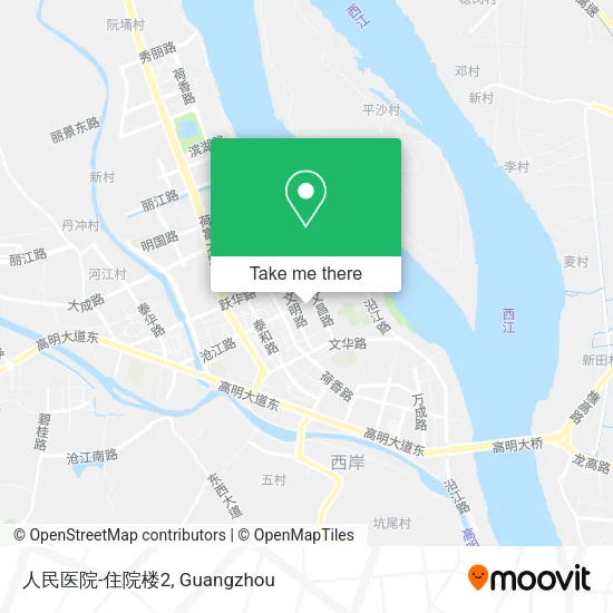 人民医院-住院楼2 map