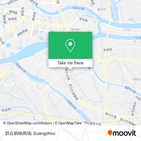 群众购物商场 map
