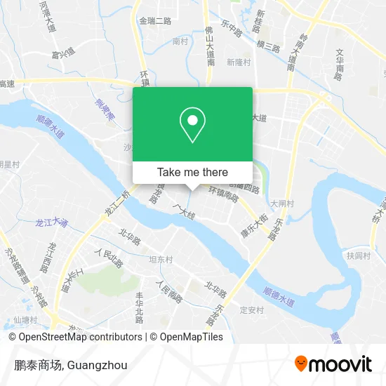 鹏泰商场 map