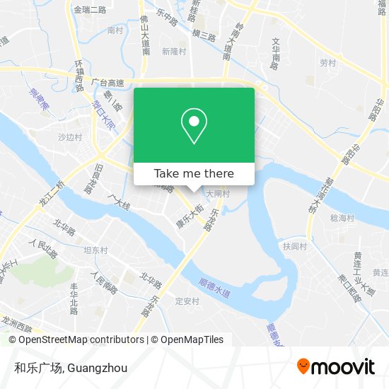 和乐广场 map