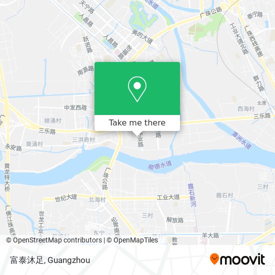 富泰沐足 map