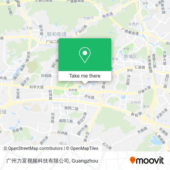 广州力富视频科技有限公司 map