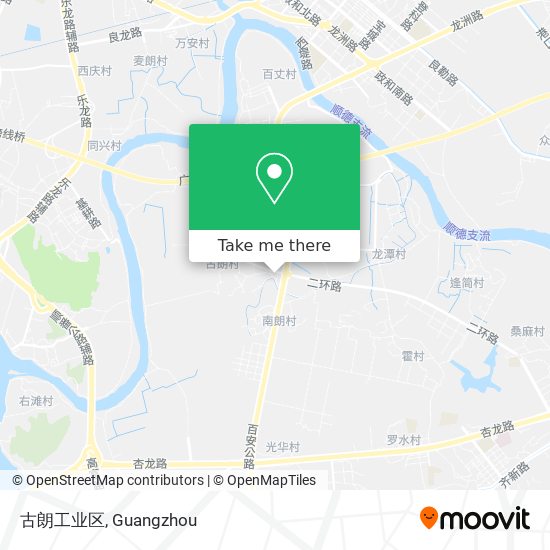 古朗工业区 map