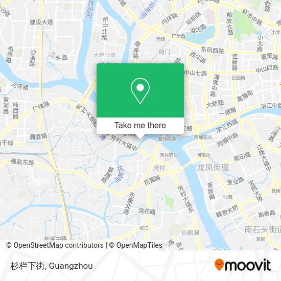 杉栏下街 map