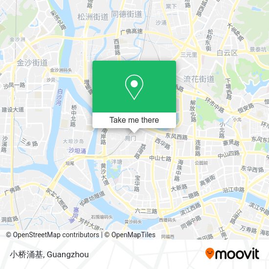 小桥涌基 map