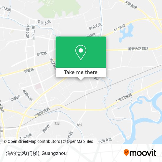 涓钓遗风(门楼) map