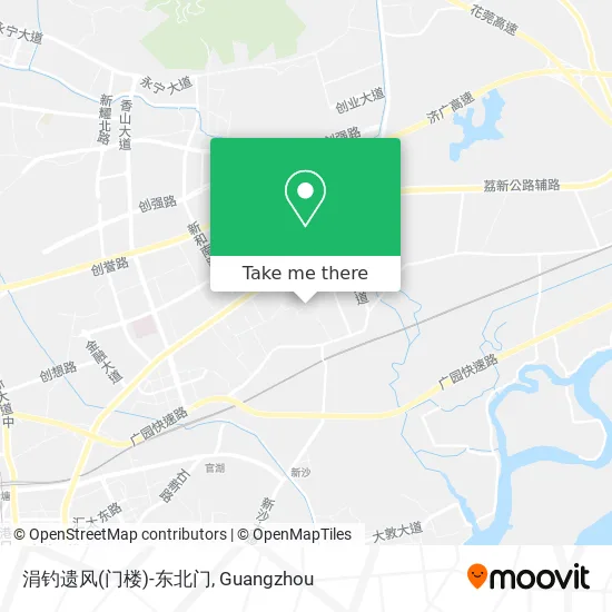 涓钓遗风(门楼)-东北门 map