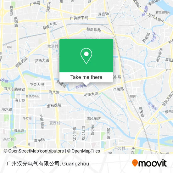广州汉光电气有限公司 map