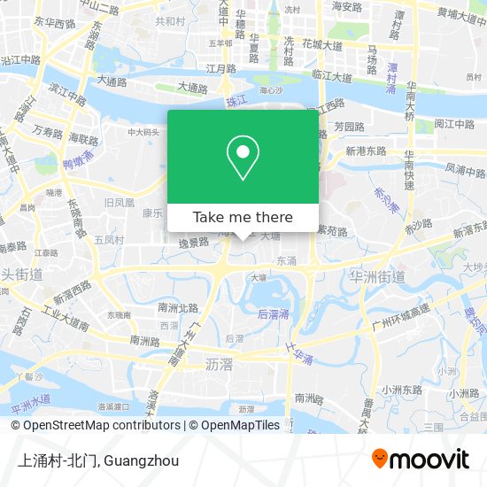 上涌村-北门 map