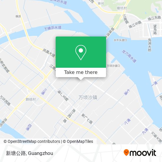 新塘公路 map