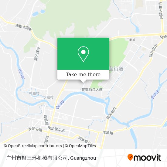 广州市银三环机械有限公司 map