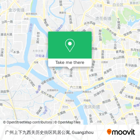 广州上下九西关历史街区民居公寓 map