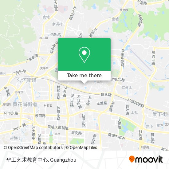 华工艺术教育中心 map