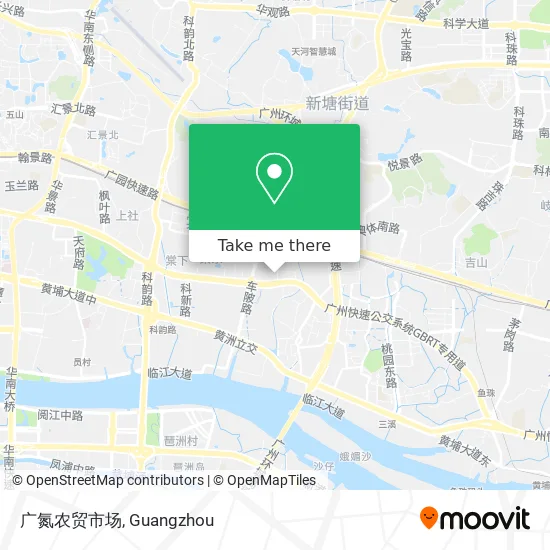 广氮农贸市场 map