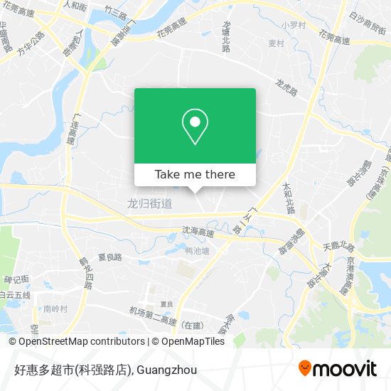 好惠多超市(科强路店) map