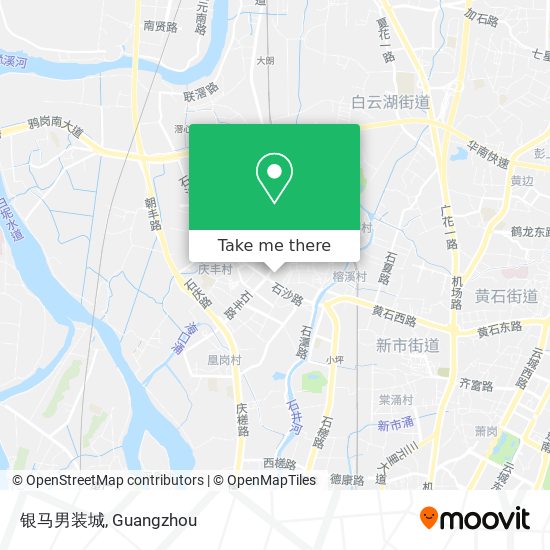 银马男装城 map