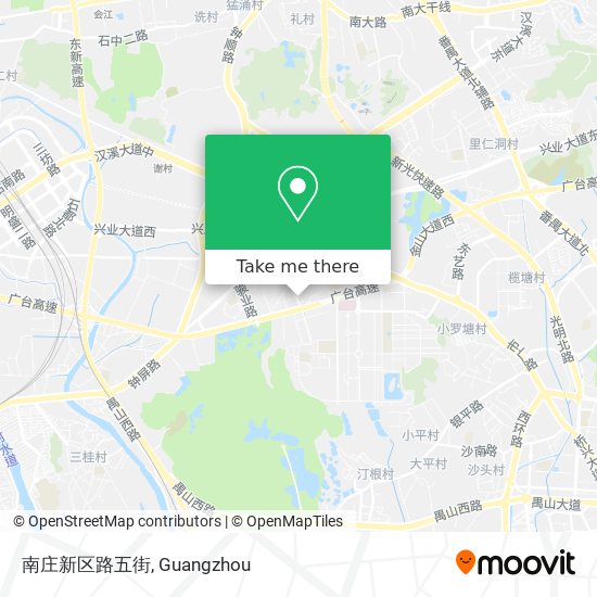 南庄新区路五街 map