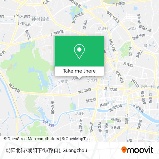 朝阳北街/朝阳下街(路口) map