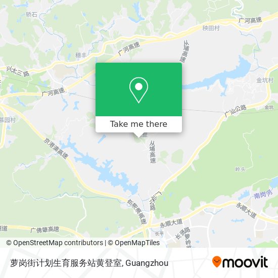 萝岗街计划生育服务站黄登室 map