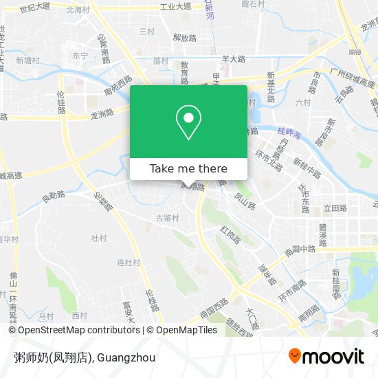 粥师奶(凤翔店) map